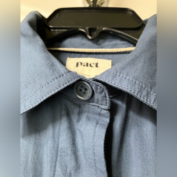 Pact sunset gauze shirt dress - Picture 8 of 16